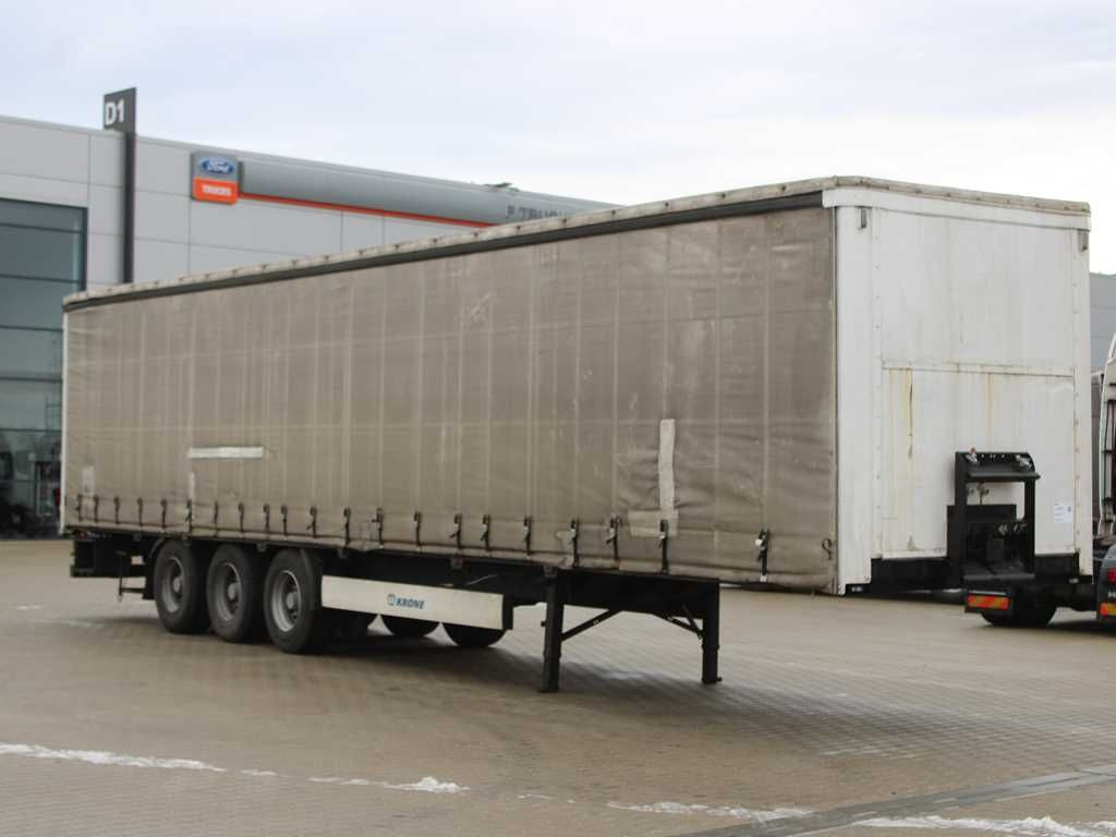 Krone KRONE SDP 27 WKE, LIFTING AXLE - Planenauflieger: das Bild 2 Krone KRONE SDP 27 WKE, LIFTING AXLE - Planenauflieger: das Bild 2