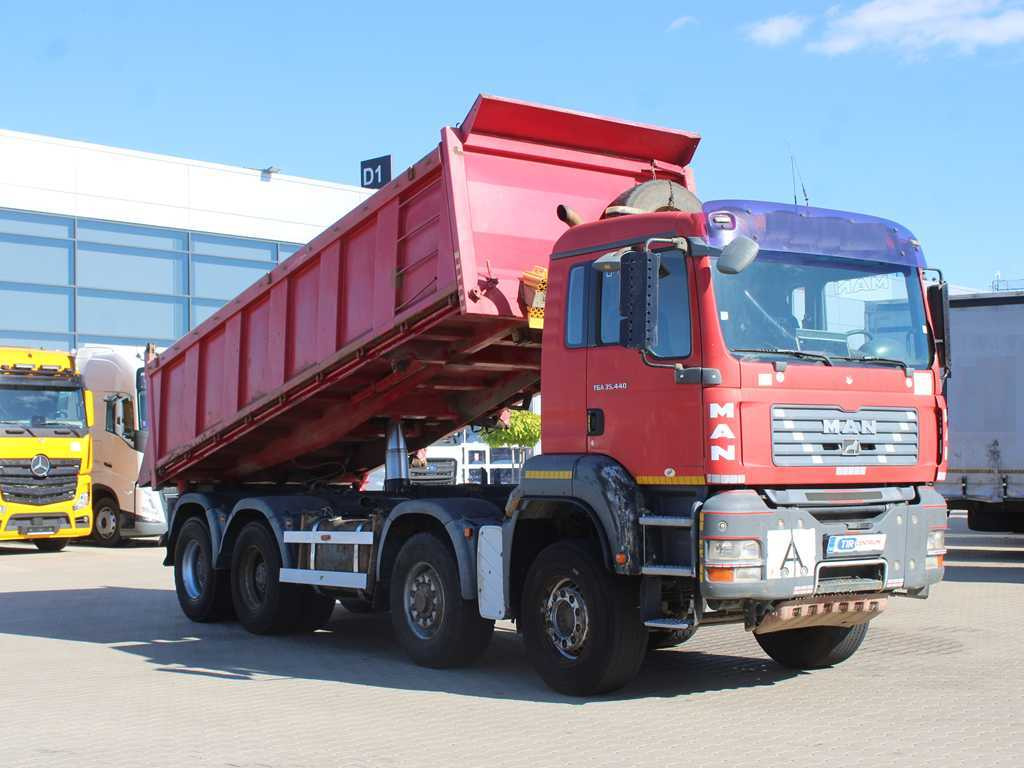 MAN TGA 35.440, 8X6, EURO 4, 17m³ - Kipper: das Bild 3 MAN TGA 35.440, 8X6, EURO 4, 17m³ - Kipper: das Bild 3