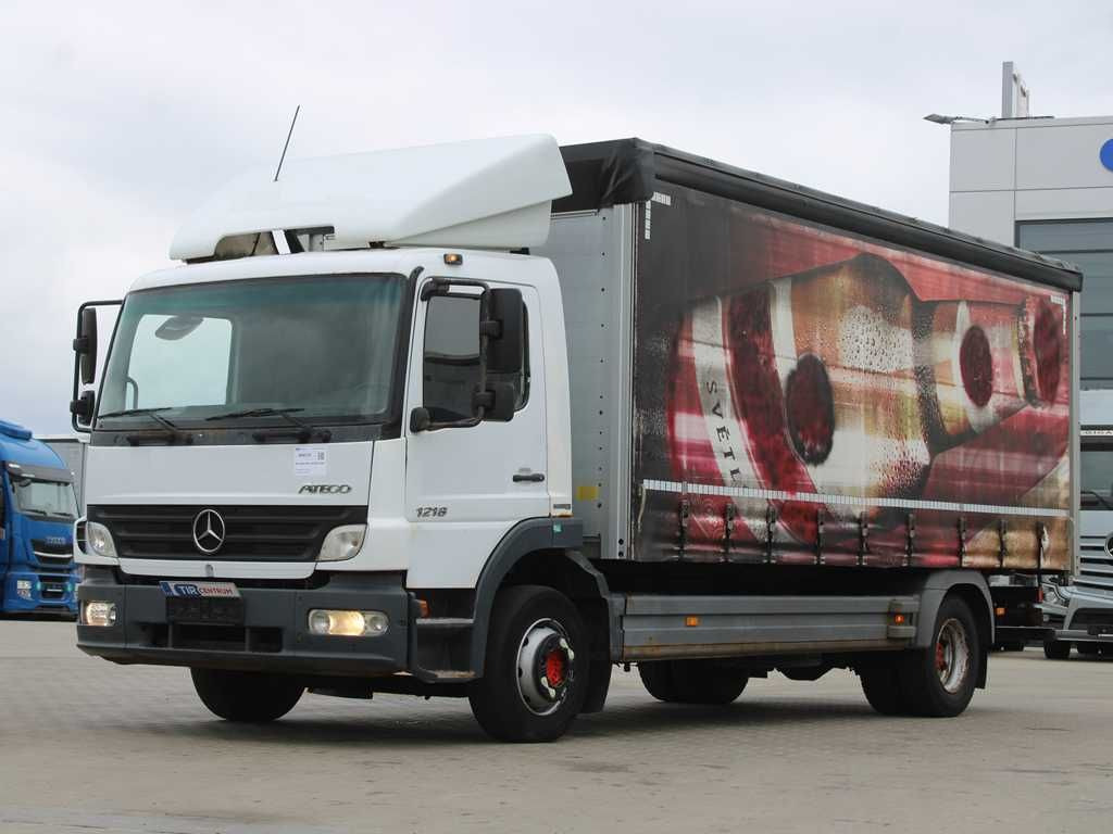 Mercedes-Benz ATEGO 1218, EURO 4 - Plane LKW: das Bild 1 Mercedes-Benz ATEGO 1218, EURO 4 - Plane LKW: das Bild 1