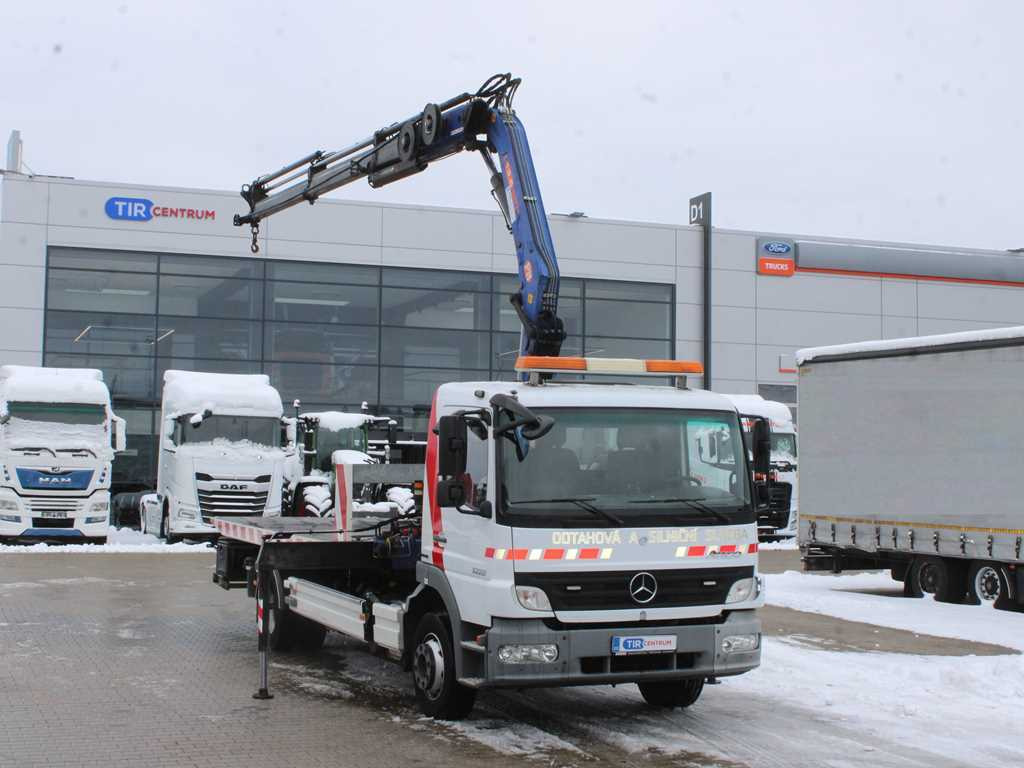 Mercedes-Benz ATEGO 1222 L, HYDRAULIC ARM HCS CENTRUM 13.5 SP, WINCH, EURO 5 - Pritsche LKW, Autokran: das Bild 3 Mercedes-Benz ATEGO 1222 L, HYDRAULIC ARM HCS CENTRUM 13.5 SP, WINCH, EURO 5 - Pritsche LKW, Autokran: das Bild 3