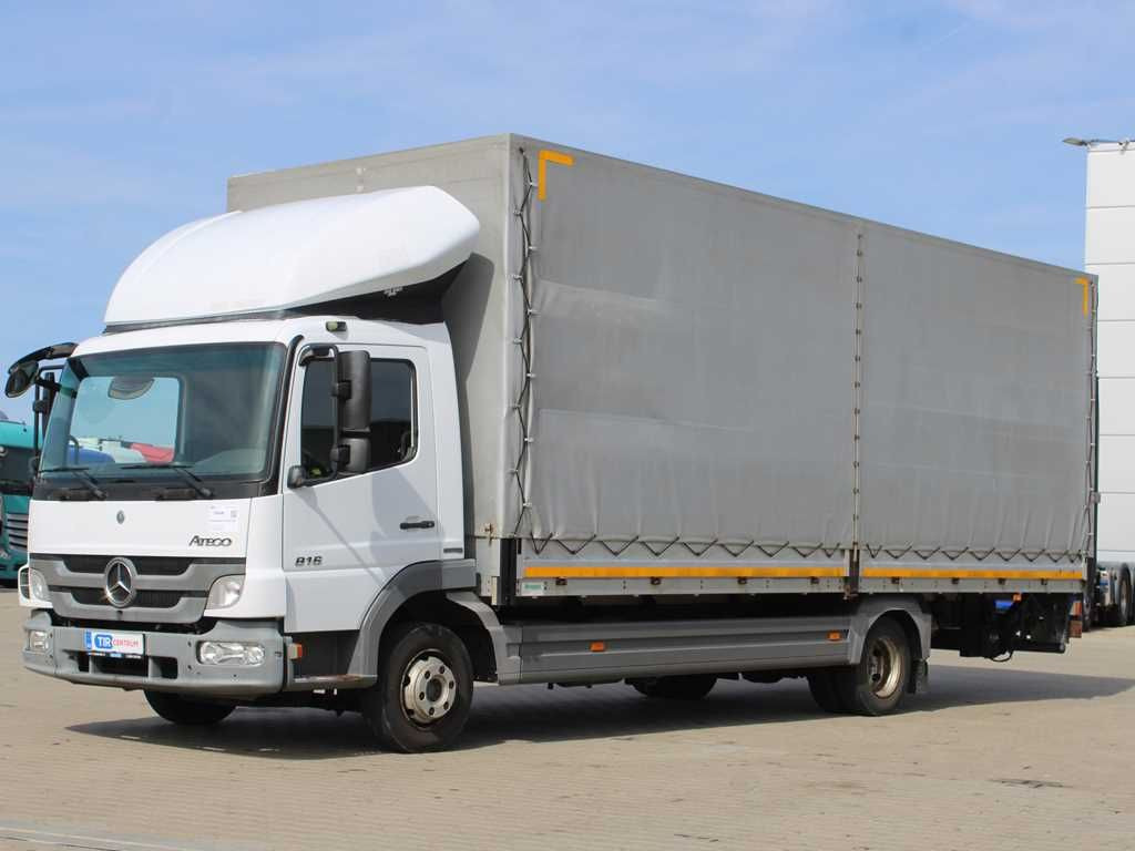 Mercedes-Benz ATEGO 816, EURO 5, TAIL LIFT, SIDEWALLS - Plane LKW: das Bild 1 Mercedes-Benz ATEGO 816, EURO 5, TAIL LIFT, SIDEWALLS - Plane LKW: das Bild 1