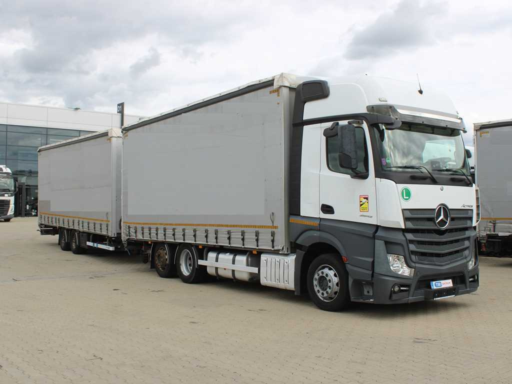 Mercedes-Benz Actros 2542, 6X2, LIFTING AXLE + PANAV TVK18M - Plane LKW: das Bild 3 Mercedes-Benz Actros 2542, 6X2, LIFTING AXLE + PANAV TVK18M - Plane LKW: das Bild 3