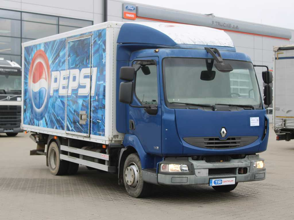 Renault MIDLUM 160.10, EURO 4, HYDRAULIC FRONT, TIRE 80% - Koffer LKW: das Bild 3 Renault MIDLUM 160.10, EURO 4, HYDRAULIC FRONT, TIRE 80% - Koffer LKW: das Bild 3