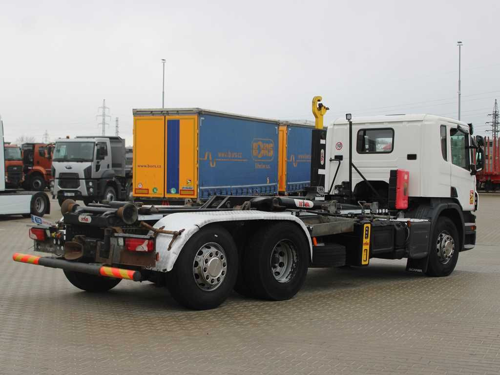 Scania P410, EURO 5, 6X2, HOOK CONTAINER, LIFTING AXLE - Abrollkipper: das Bild 3 Scania P410, EURO 5, 6X2, HOOK CONTAINER, LIFTING AXLE - Abrollkipper: das Bild 3