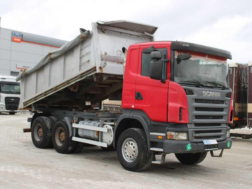 Scania R 420 CB 6X4 ,THREE-SIDED,EURO 4,RETARDER,13m³ - Kipper: das Bild 2 Scania R 420 CB 6X4 ,THREE-SIDED,EURO 4,RETARDER,13m³ - Kipper: das Bild 2