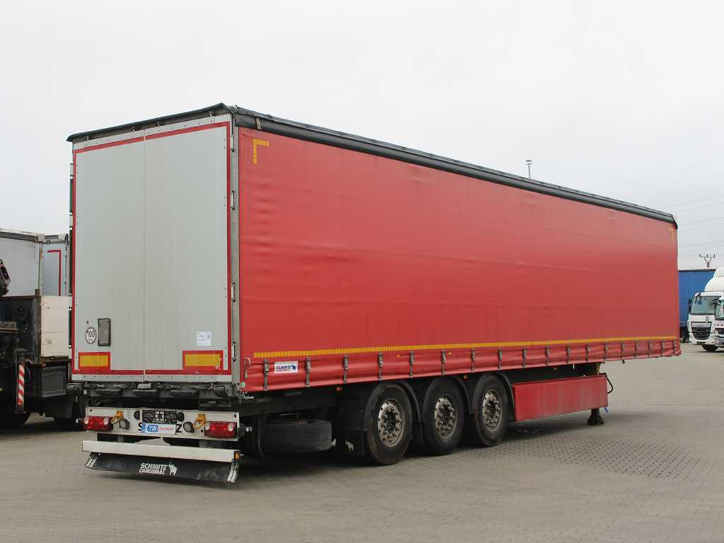 Schmitz SCB*s3t, 2X LIFTING AXLE, 2X PALLET BASKET, MULTILOCK - Planenauflieger: das Bild 4 Schmitz SCB*s3t, 2X LIFTING AXLE, 2X PALLET BASKET, MULTILOCK - Planenauflieger: das Bild 4