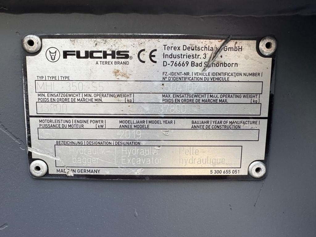Umschlagbagger Fuchs MHL 350 F: das Bild 10