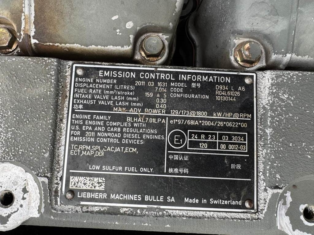 Umschlagbagger Liebherr A 924 C: das Bild 14