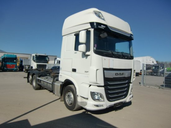 DAF XF 480 FAR BDF SSC Euro 6 Liftachse, Retarder - Containerwagen/ Wechselfahrgestell LKW: das Bild 3 DAF XF 480 FAR BDF SSC Euro 6 Liftachse, Retarder - Containerwagen/ Wechselfahrgestell LKW: das Bild 3
