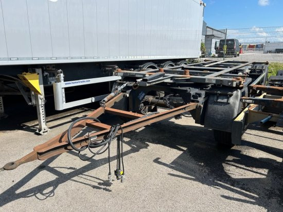 Kögel AWE 18 Standartlafette, SAF Achsen - Container/ Wechselfahrgestell Anhänger: das Bild 1 Kögel AWE 18 Standartlafette, SAF Achsen - Container/ Wechselfahrgestell Anhänger: das Bild 1