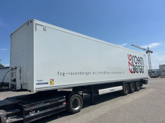 Krone SD Kofferauflieger, Liftachse - Koffer Auflieger: das Bild 1 Krone SD Kofferauflieger, Liftachse - Koffer Auflieger: das Bild 1