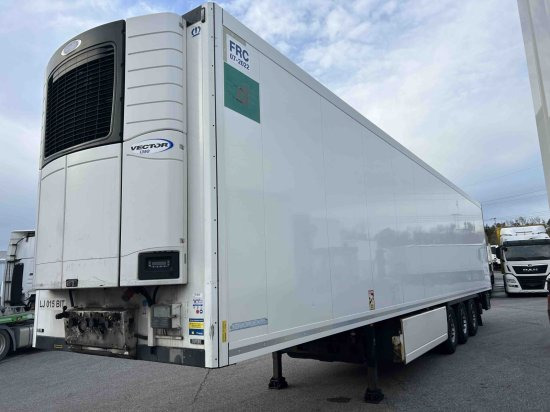 Krone TKS, Carrier Vector 1350, Liftachse - Kühlkoffer Auflieger: das Bild 3 Krone TKS, Carrier Vector 1350, Liftachse - Kühlkoffer Auflieger: das Bild 3