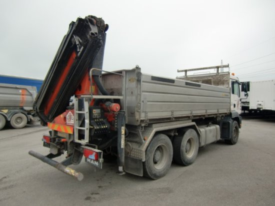 MAN TGA 33.430 6x4 Kipper, Manuel, E4 Palfinger Blatt-Blatt - Kipper: das Bild 4 MAN TGA 33.430 6x4 Kipper, Manuel, E4 Palfinger Blatt-Blatt - Kipper: das Bild 4