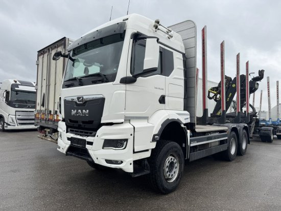 MAN TGS 33.510 BL 6x4, Intarder, Holztransporter, LIV 120Z - Holztransporter, Autokran: das Bild 1 MAN TGS 33.510 BL 6x4, Intarder, Holztransporter, LIV 120Z - Holztransporter, Autokran: das Bild 1