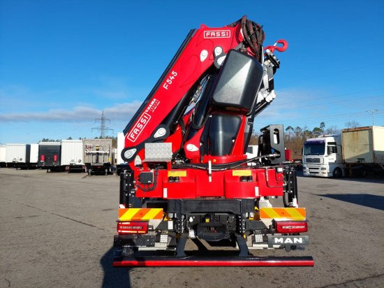 MAN TGX 26.510 LL Pritsche, Fassi F545RA.2.28XE, Containerverschlüsse, - Pritsche LKW, Autokran: das Bild 3 MAN TGX 26.510 LL Pritsche, Fassi F545RA.2.28XE, Containerverschlüsse, - Pritsche LKW, Autokran: das Bild 3
