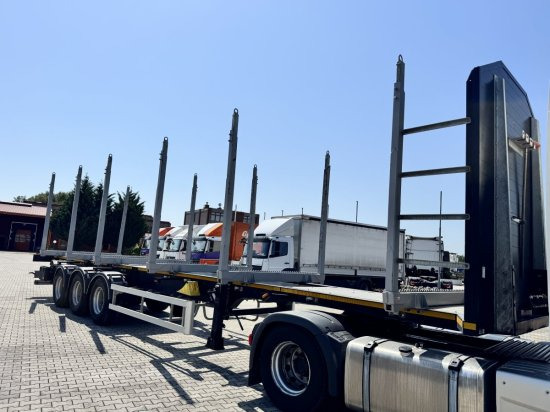 MEGA TIMBER LONG Holzauflieger 6 Rungenpaare - Holzauflieger: das Bild 1 MEGA TIMBER LONG Holzauflieger 6 Rungenpaare - Holzauflieger: das Bild 1