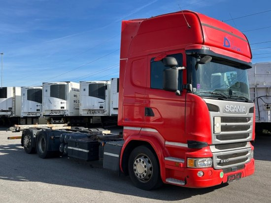 Scania R410 6x2 Topline, BDF, E6, Automatik, Redarter, Standklima, Liftachse - Containerwagen/ Wechselfahrgestell LKW: das Bild 3 Scania R410 6x2 Topline, BDF, E6, Automatik, Redarter, Standklima, Liftachse - Containerwagen/ Wechselfahrgestell LKW: das Bild 3