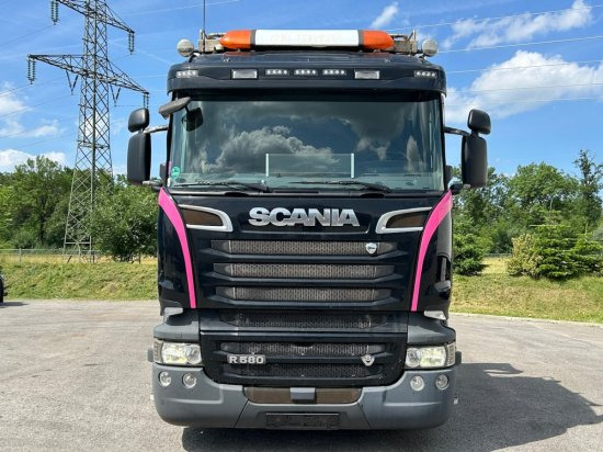Scania R580 6x2, Schrottkran, E6, Lenk-Lift-Achse - Abrollkipper, Autokran: das Bild 2 Scania R580 6x2, Schrottkran, E6, Lenk-Lift-Achse - Abrollkipper, Autokran: das Bild 2