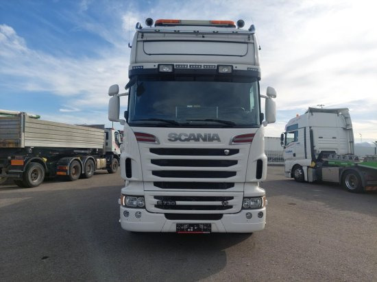 Scania R730 6x4 Pritsche, Voll-Luft Palfinger PK27002 Kran Retarder, Alu-Felgen, - Pritsche LKW, Autokran: das Bild 2 Scania R730 6x4 Pritsche, Voll-Luft Palfinger PK27002 Kran Retarder, Alu-Felgen, - Pritsche LKW, Autokran: das Bild 2