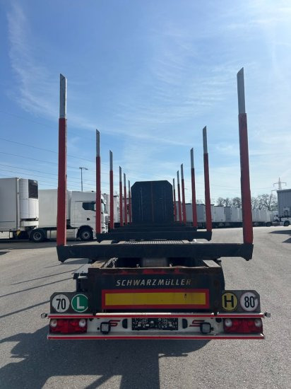 Schwarzmüller Holzauflieger 6 Rungenpaare, BPW-Achsen - Holzauflieger: das Bild 5 Schwarzmüller Holzauflieger 6 Rungenpaare, BPW-Achsen - Holzauflieger: das Bild 5