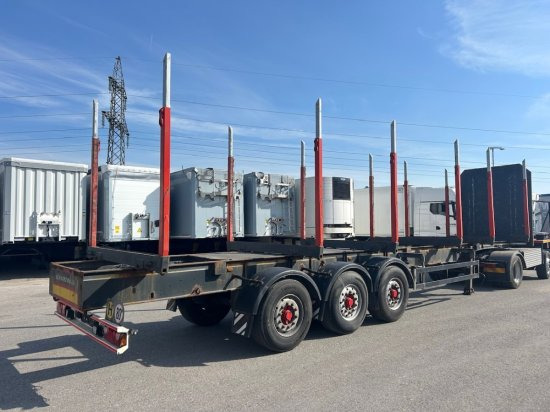 Schwarzmüller Holzauflieger 6 Rungenpaare, BPW-Achsen - Holzauflieger: das Bild 4 Schwarzmüller Holzauflieger 6 Rungenpaare, BPW-Achsen - Holzauflieger: das Bild 4