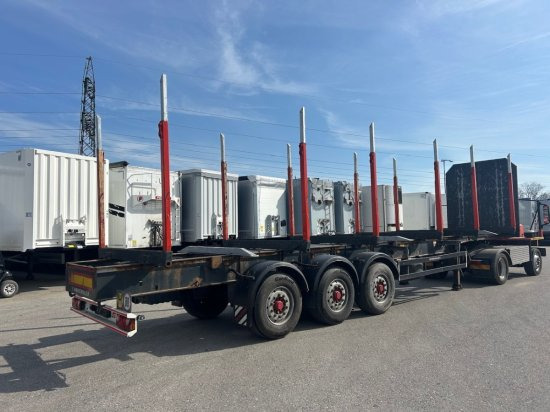 Schwarzmüller Holzauflieger 6 Rungenpaare, BPW-Achsen - Holzauflieger: das Bild 3 Schwarzmüller Holzauflieger 6 Rungenpaare, BPW-Achsen - Holzauflieger: das Bild 3