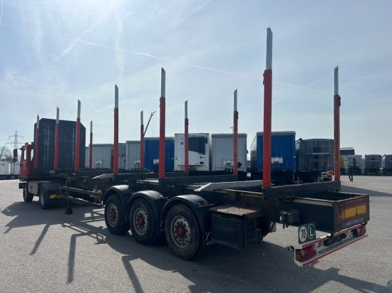 Schwarzmüller Holzauflieger 6 Rungenpaare, BPW-Achsen - Holzauflieger: das Bild 5 Schwarzmüller Holzauflieger 6 Rungenpaare, BPW-Achsen - Holzauflieger: das Bild 5