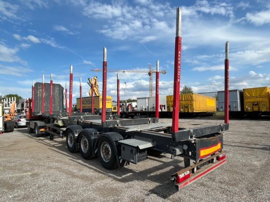 Schwarzmüller Holzauflieger Y-Serie, 6 Rungenpaare, SAF-Achsen, Liftachse - Holzauflieger: das Bild 5 Schwarzmüller Holzauflieger Y-Serie, 6 Rungenpaare, SAF-Achsen, Liftachse - Holzauflieger: das Bild 5