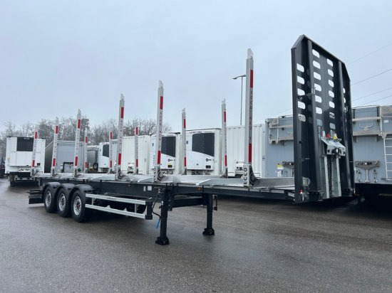 Schwarzmüller Y-Serie, Holzauflieger, 6 Rungenpaare, SAF-Achsen, Liftachse - Holzauflieger: das Bild 3 Schwarzmüller Y-Serie, Holzauflieger, 6 Rungenpaare, SAF-Achsen, Liftachse - Holzauflieger: das Bild 3