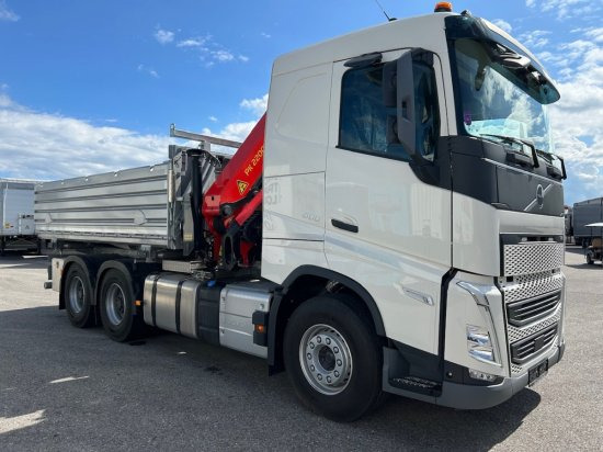 Volvo FH 500 3-Seiten Kipper mit Palfinger PK22002EH, Retarder - Kipper: das Bild 3 Volvo FH 500 3-Seiten Kipper mit Palfinger PK22002EH, Retarder - Kipper: das Bild 3