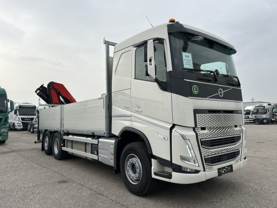 Volvo FH 500 6X2 Euro6, Retarder, Pritsche, Palfinger PK22002-EH - Pritsche LKW, Autokran: das Bild 3 Volvo FH 500 6X2 Euro6, Retarder, Pritsche, Palfinger PK22002-EH - Pritsche LKW, Autokran: das Bild 3