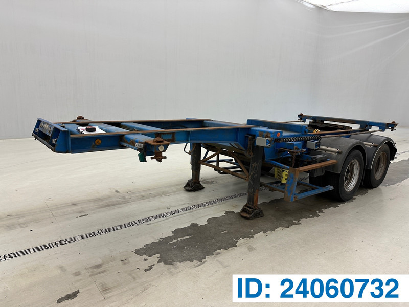 ASCA Bi-train skelet 20 ft - Container/ Wechselfahrgestell Auflieger: das Bild 1 ASCA Bi-train skelet 20 ft - Container/ Wechselfahrgestell Auflieger: das Bild 1