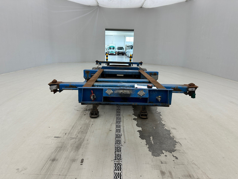 ASCA Bi-train skelet 20 ft - Container/ Wechselfahrgestell Auflieger: das Bild 3 ASCA Bi-train skelet 20 ft - Container/ Wechselfahrgestell Auflieger: das Bild 3