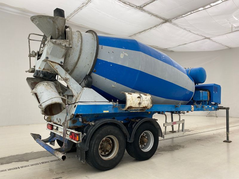 De Buf Mixer 10 m³ - Betonmischer Auflieger: das Bild 4 De Buf Mixer 10 m³ - Betonmischer Auflieger: das Bild 4