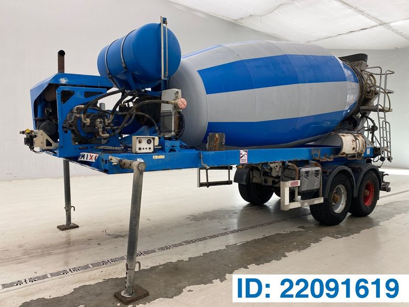De Buf Mixer 10 m³ - Betonmischer Auflieger: das Bild 1 De Buf Mixer 10 m³ - Betonmischer Auflieger: das Bild 1