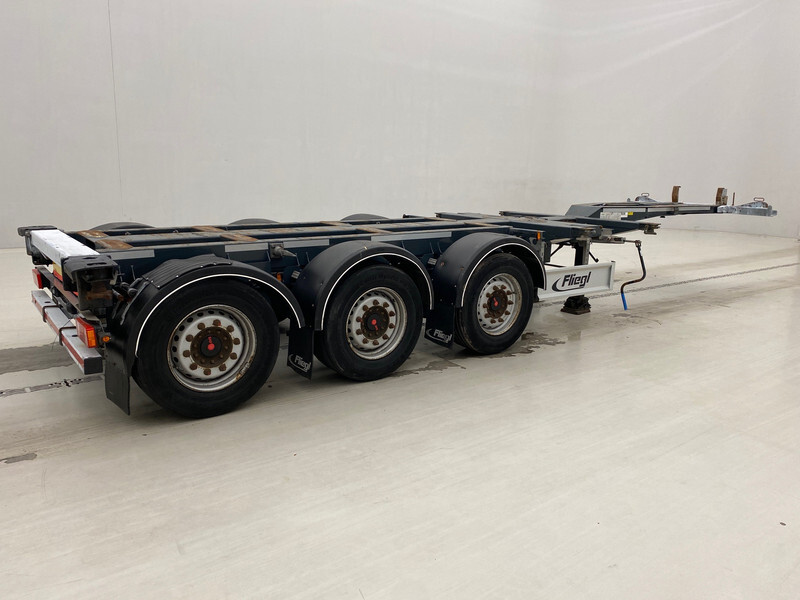 Fliegl Polyvalent skelet 2 x 20-30-40-45 ft - Container/ Wechselfahrgestell Auflieger: das Bild 4 Fliegl Polyvalent skelet 2 x 20-30-40-45 ft - Container/ Wechselfahrgestell Auflieger: das Bild 4