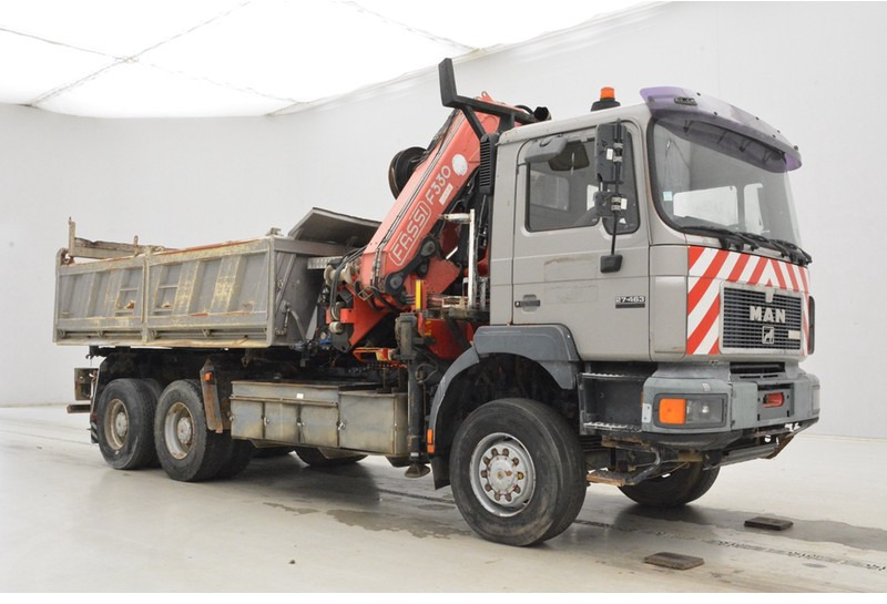MAN 33.460 - 6x4* - Kipper, Autokran: das Bild 3 MAN 33.460 - 6x4* - Kipper, Autokran: das Bild 3