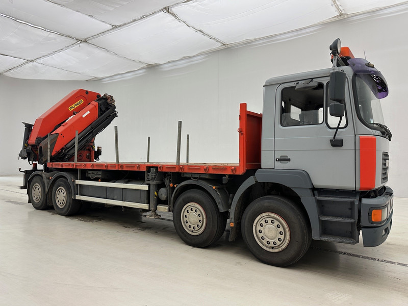 MAN 41.414 - 8x4 - Pritsche LKW, Autokran: das Bild 3 MAN 41.414 - 8x4 - Pritsche LKW, Autokran: das Bild 3