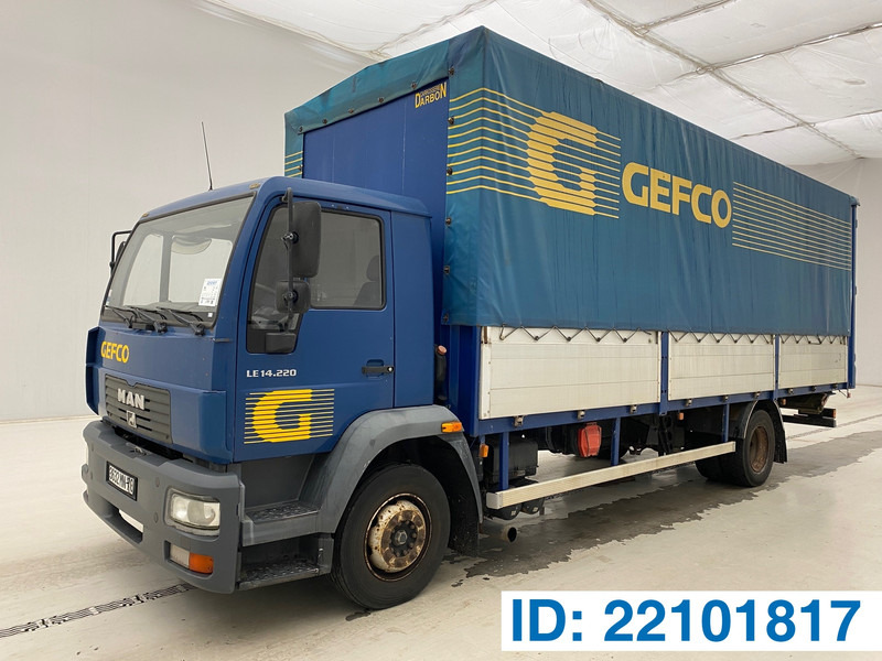 MAN LE 14.220 - Plane LKW: das Bild 1 MAN LE 14.220 - Plane LKW: das Bild 1