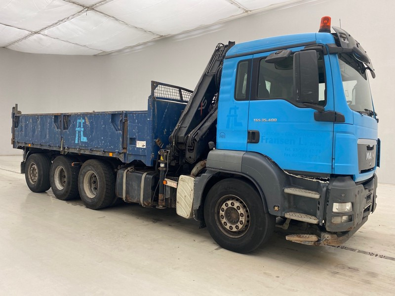 MAN TGS 35.400 - 8x4 - Kipper, Autokran: das Bild 3 MAN TGS 35.400 - 8x4 - Kipper, Autokran: das Bild 3