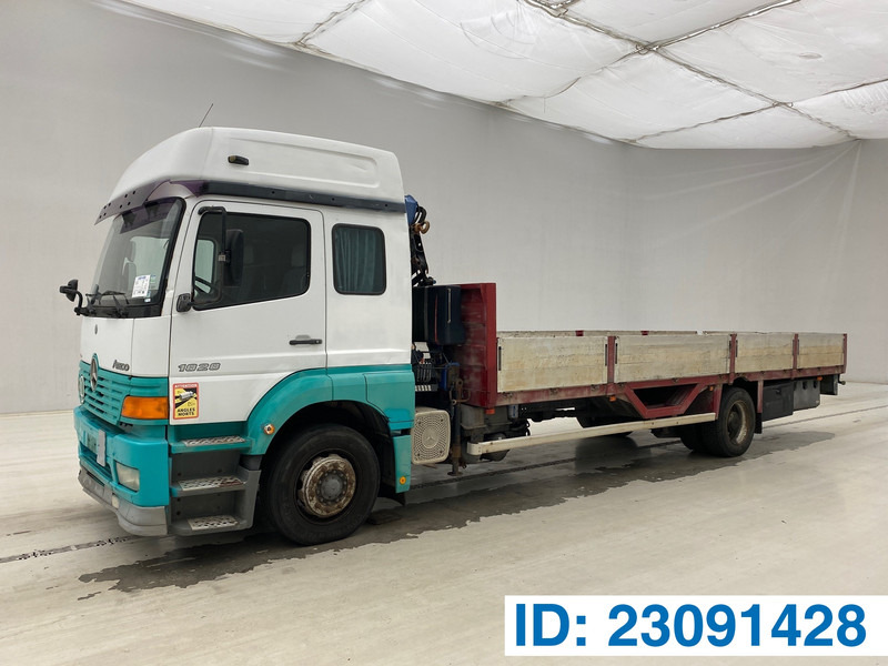 Mercedes-Benz Atego 1828* - Pritsche LKW, Autokran: das Bild 1 Mercedes-Benz Atego 1828* - Pritsche LKW, Autokran: das Bild 1