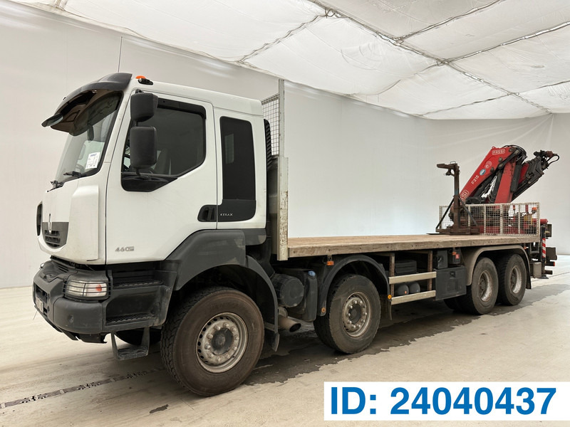 Renault Kerax 460 DXi - 8x4 - Pritsche LKW, Autokran: das Bild 1 Renault Kerax 460 DXi - 8x4 - Pritsche LKW, Autokran: das Bild 1
