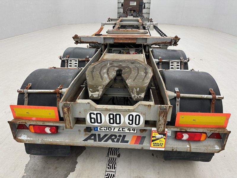 Container/ Wechselfahrgestell Auflieger Robuste Kaiser BI-TRAIN 20 ft dolly: das Bild 15