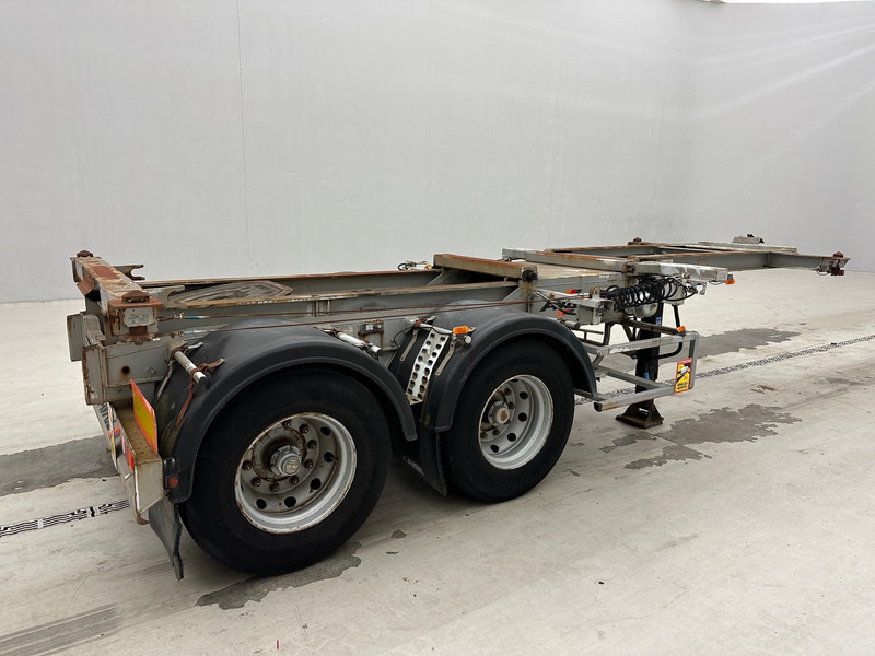 Container/ Wechselfahrgestell Auflieger Robuste Kaiser BI-TRAIN 20 ft dolly: das Bild 8
