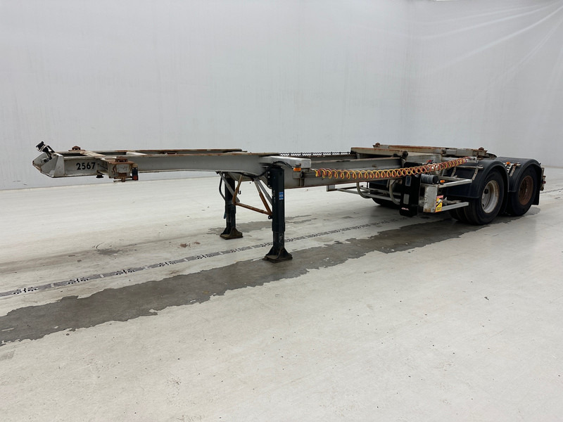 Container/ Wechselfahrgestell Auflieger Robuste Kaiser BI-TRAIN 20 ft dolly: das Bild 12