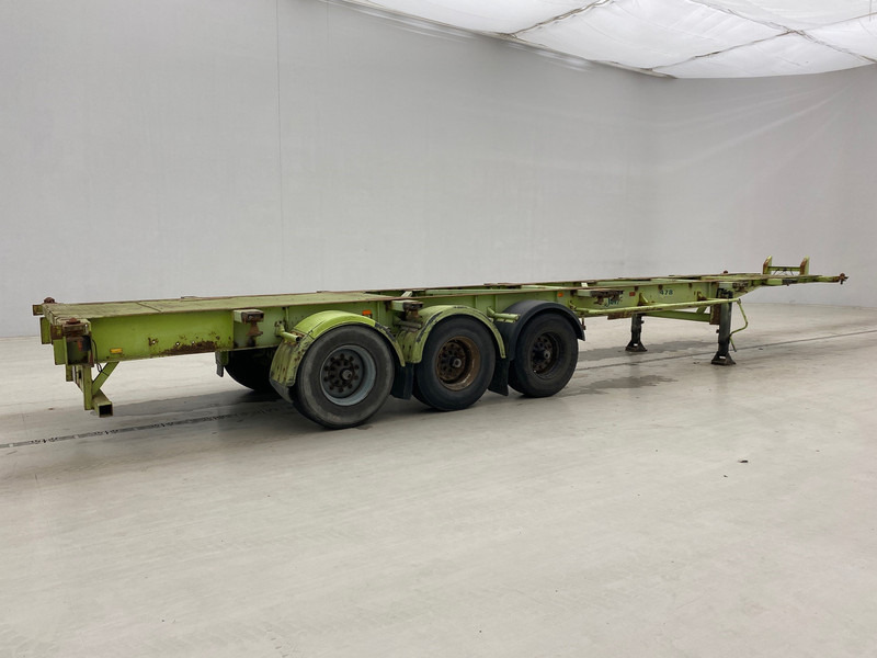 Van Hool 2 x 20-30-40 ft - Container/ Wechselfahrgestell Auflieger: das Bild 5 Van Hool 2 x 20-30-40 ft - Container/ Wechselfahrgestell Auflieger: das Bild 5