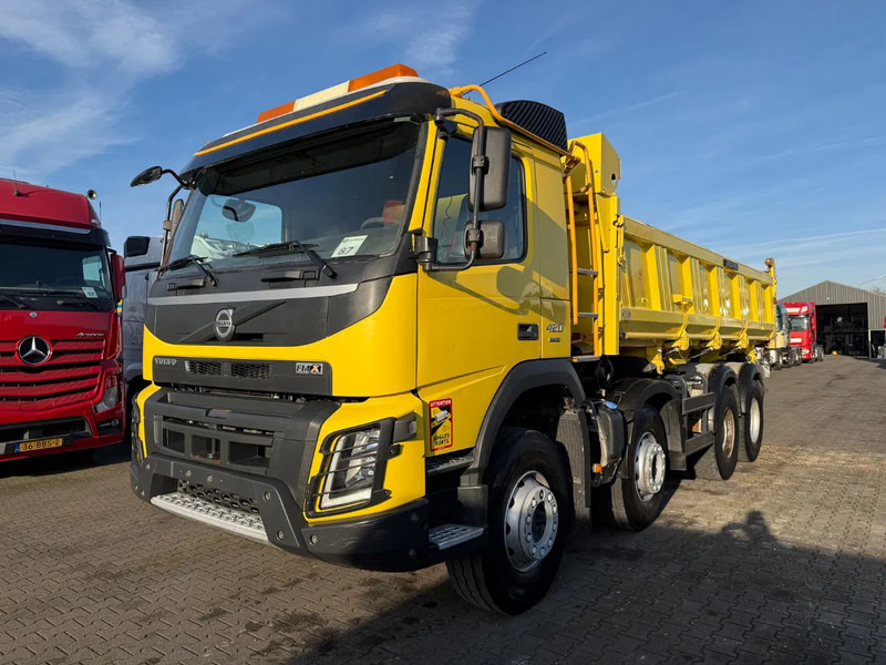 Volvo FMX 420 8X4 Euro 6 Manual Gearbox Steel suspension Meiller Tipper Bordmatic - Kipper: das Bild 1 Volvo FMX 420 8X4 Euro 6 Manual Gearbox Steel suspension Meiller Tipper Bordmatic - Kipper: das Bild 1