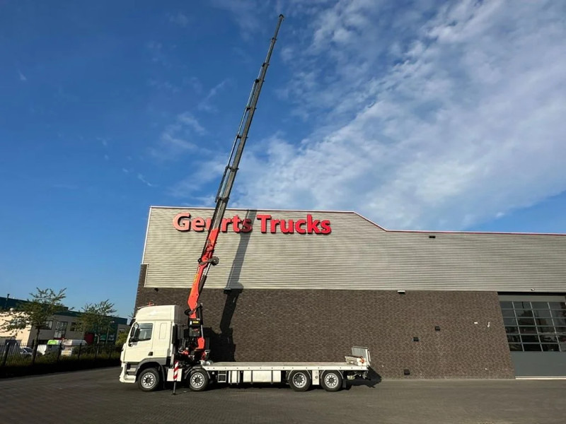 DAF CF 450 8X2 OPRIJWAGEN/MACHINE TRANSPORTER + PALFINGER PK 29002 G KRAAN/KRAN/CRANE/GRUA - Autokran: das Bild 4 DAF CF 450 8X2 OPRIJWAGEN/MACHINE TRANSPORTER + PALFINGER PK 29002 G KRAAN/KRAN/CRANE/GRUA - Autokran: das Bild 4