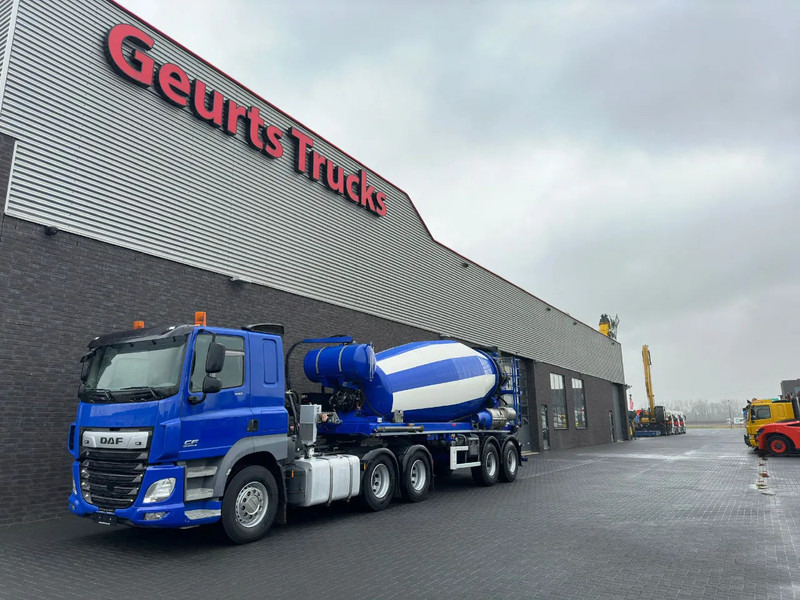 DAF CF 510 6X4 + DE BUF ST2 2-ASSIGE 10M3 CONCRETE MIXER/MISCHER/MIXER - Betonmischer Auflieger: das Bild 2 DAF CF 510 6X4 + DE BUF ST2 2-ASSIGE 10M3 CONCRETE MIXER/MISCHER/MIXER - Betonmischer Auflieger: das Bild 2