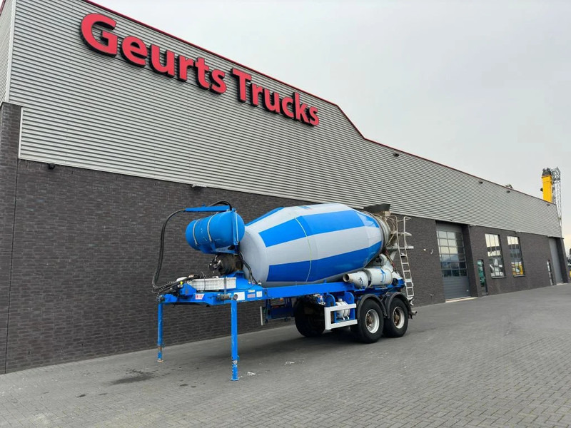 De Buf 2-ASSIGE 10M3 CONCRETE MIXER/MISCHER/MIXER - Betonmischer Auflieger: das Bild 2 De Buf 2-ASSIGE 10M3 CONCRETE MIXER/MISCHER/MIXER - Betonmischer Auflieger: das Bild 2